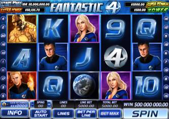 Play Fantastic Four at Omni Casino!